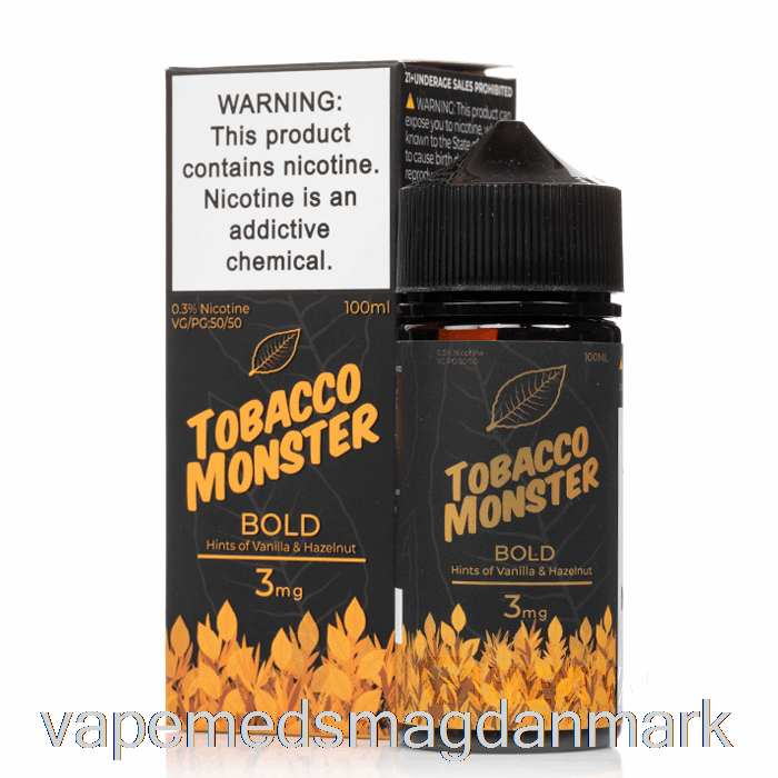 Engangs Vape Danmark Fed - Tobaksmonster - 100ml 0mg